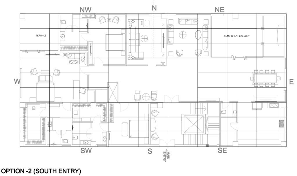 South Entry Plans
