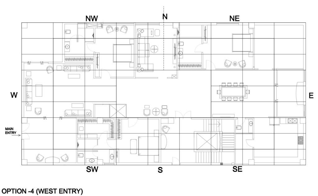 West entry Plan